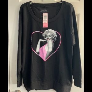 NWT Torrid Marilyn Monroe sweatshirt Size 1
